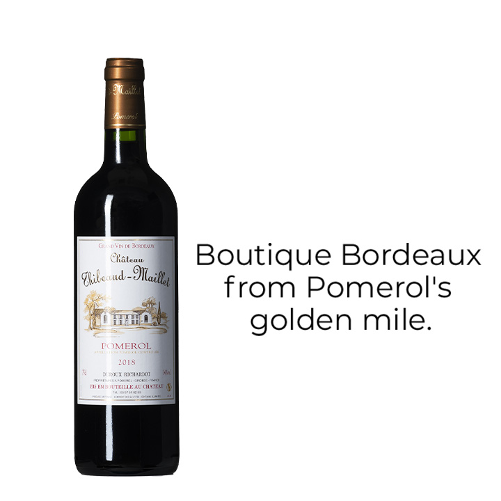 Château Thibeaud Maillet Pomerol 2018 Red Wine Vinomofo Singapore